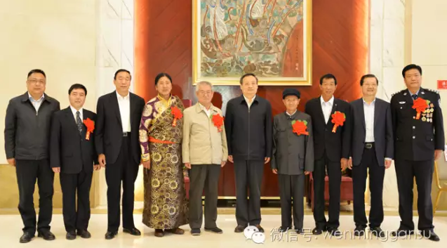 文明甘肃：甘肃省委宣传部部长接见道德模范基层巡讲团成员