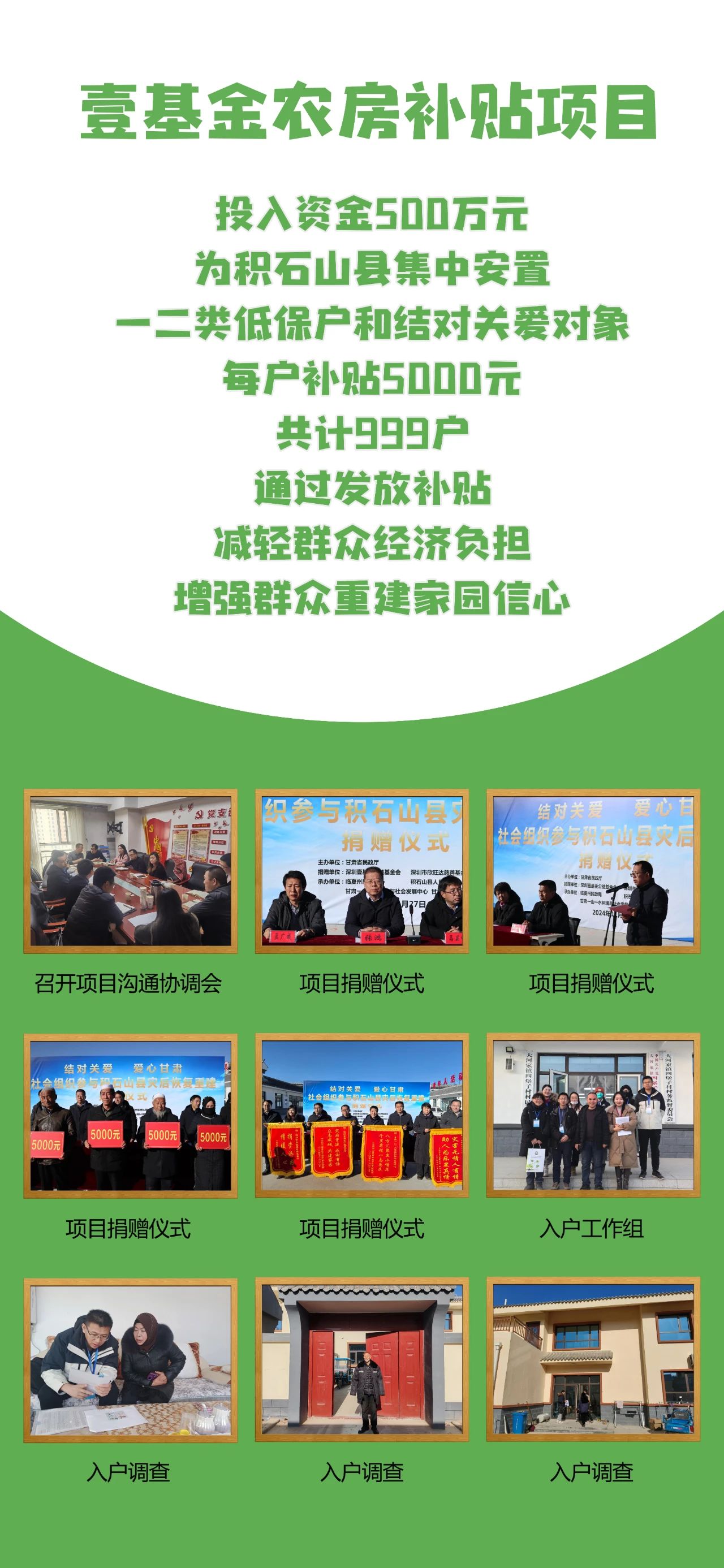 山水相依，项目助力：为积石山重焕生机注入动能