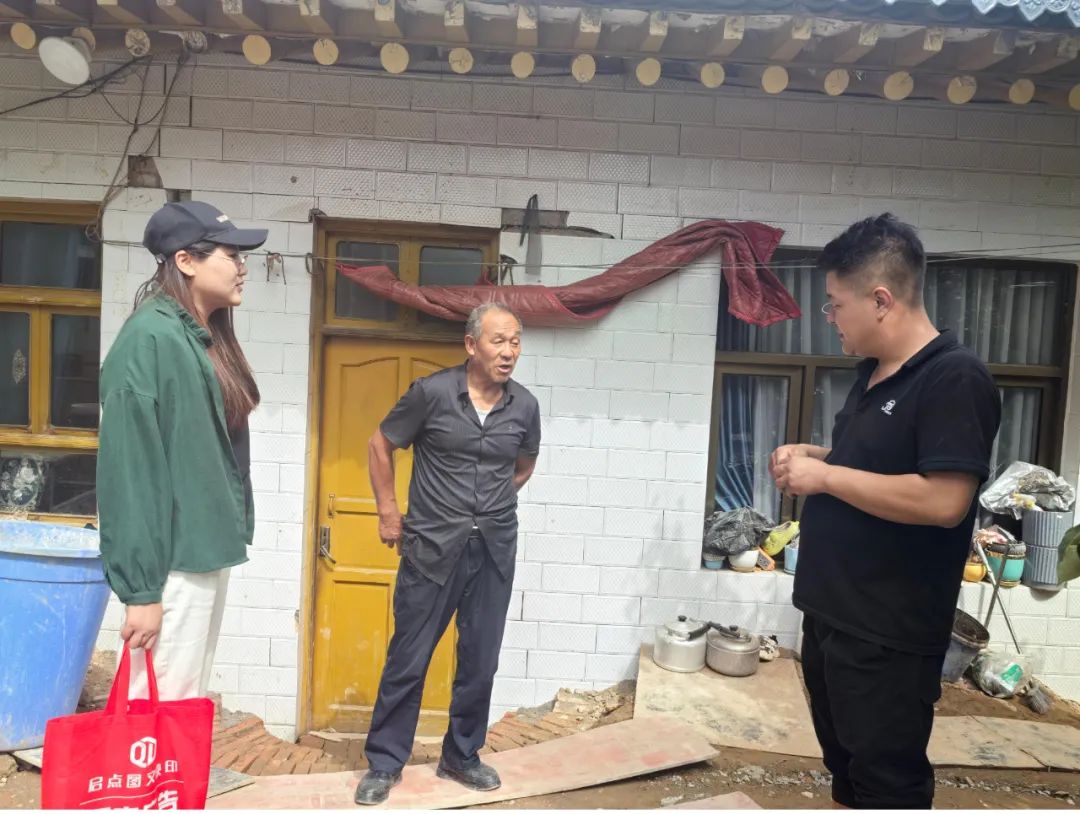 灾后恢复重建丨为积石山县受灾群众的新家“添砖加瓦”